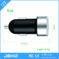 Good quality Round shape car charger adapter, 3.1A dual usb car charger